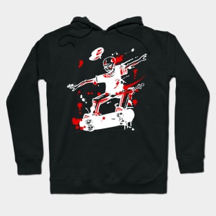 Skeleton skateboarding Hoodie